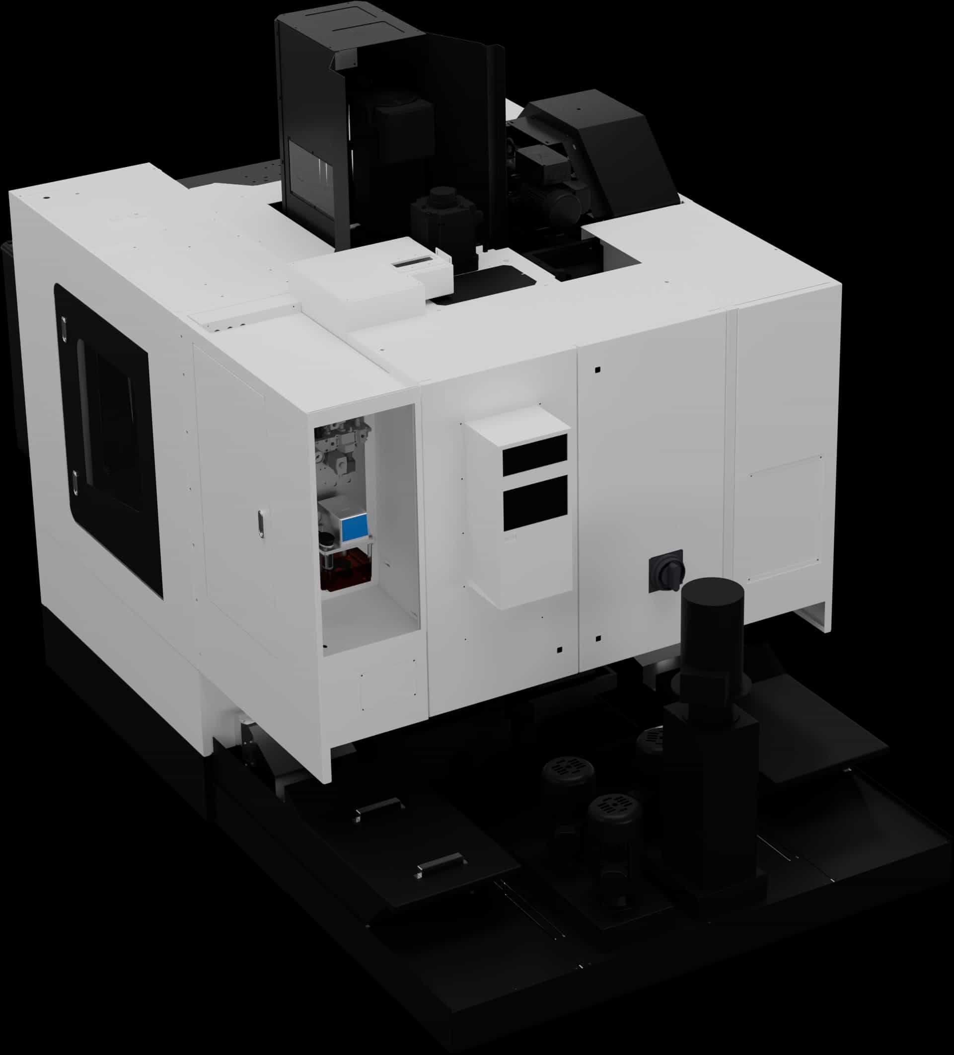 CVM-600 zadní pohled